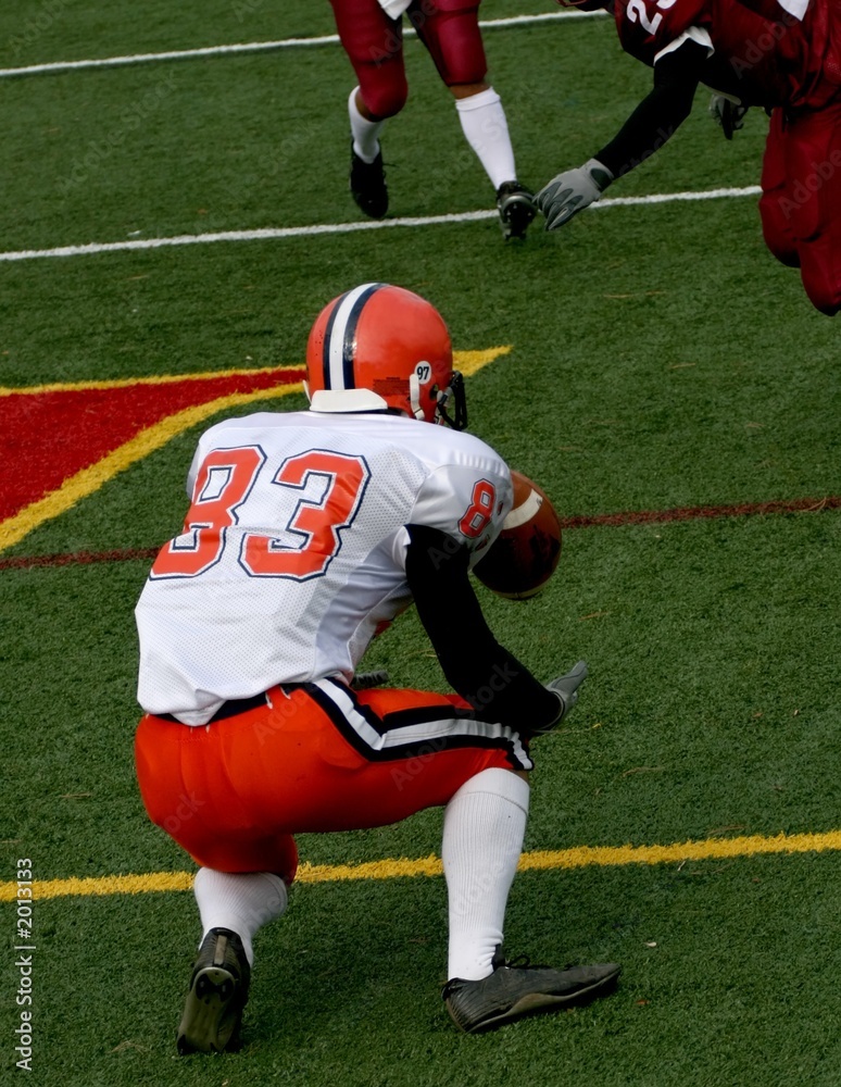 Fototapeta premium football catch