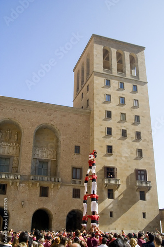 human-made towers photo