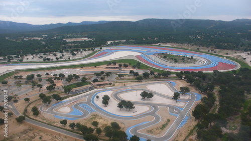 vue d'ensemble du circuit du castellet