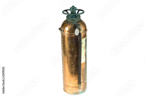 antique fire extinguisher