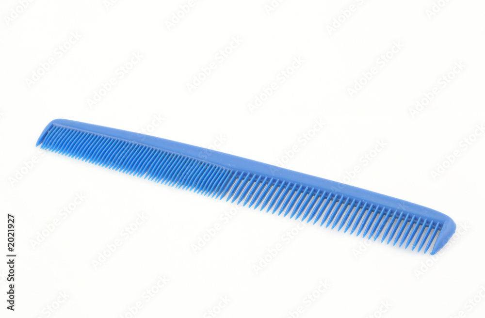 blue comb isolated blue comb isolated