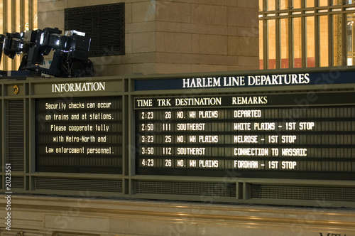 grand central terminal line departures