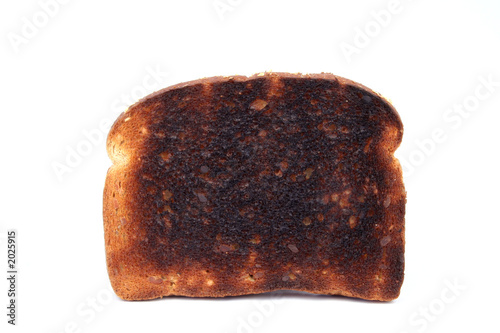 burnt toast