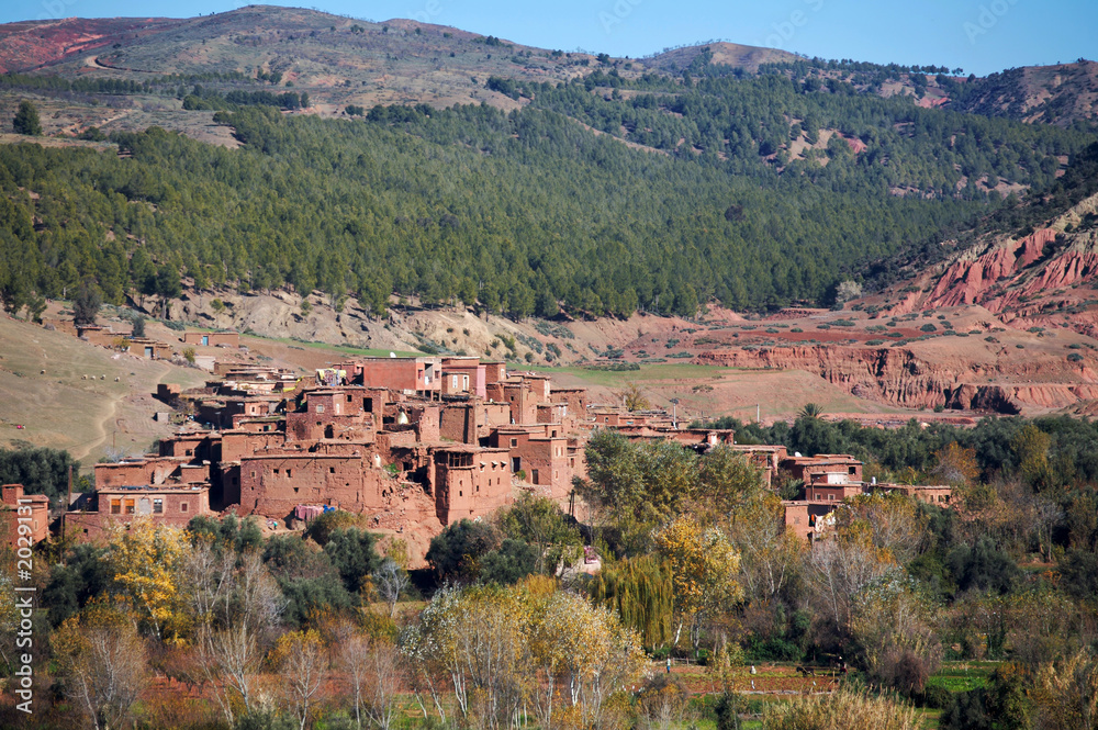 Obraz premium high atlas village iv