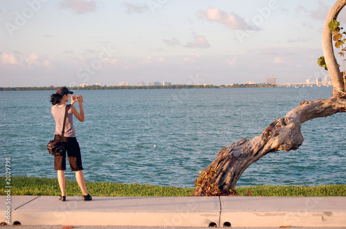 young woman photographer