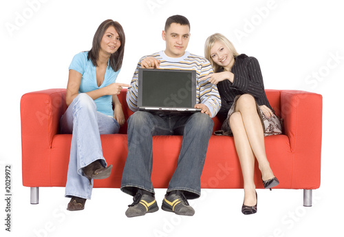 look at the laptop