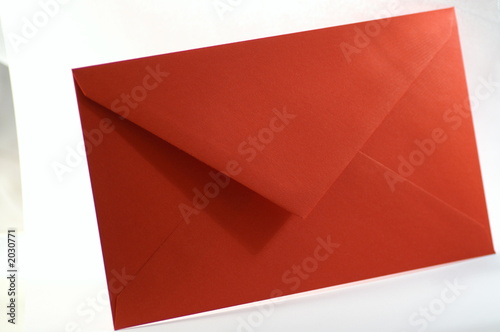 enveloppe rouge photo