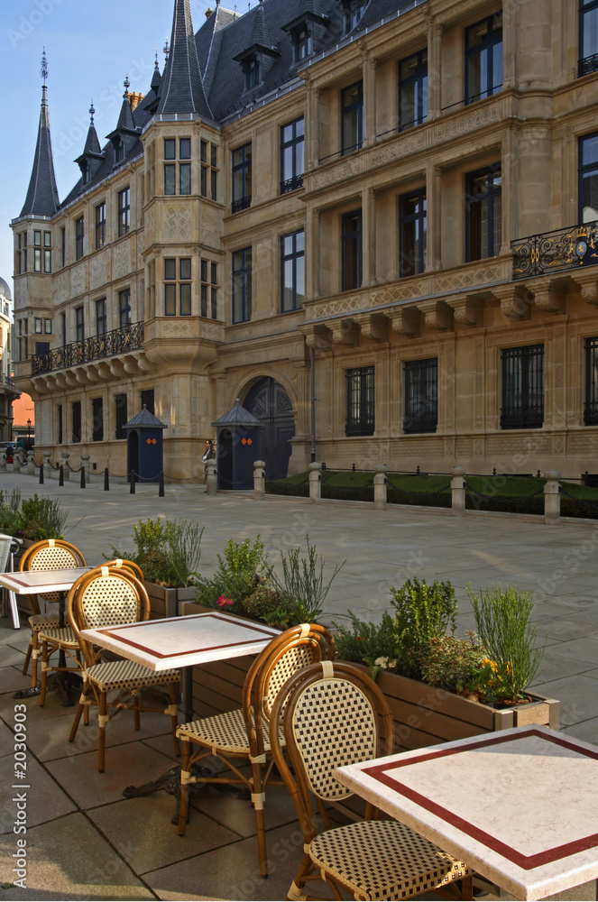 grand ducal palace, luxembourg