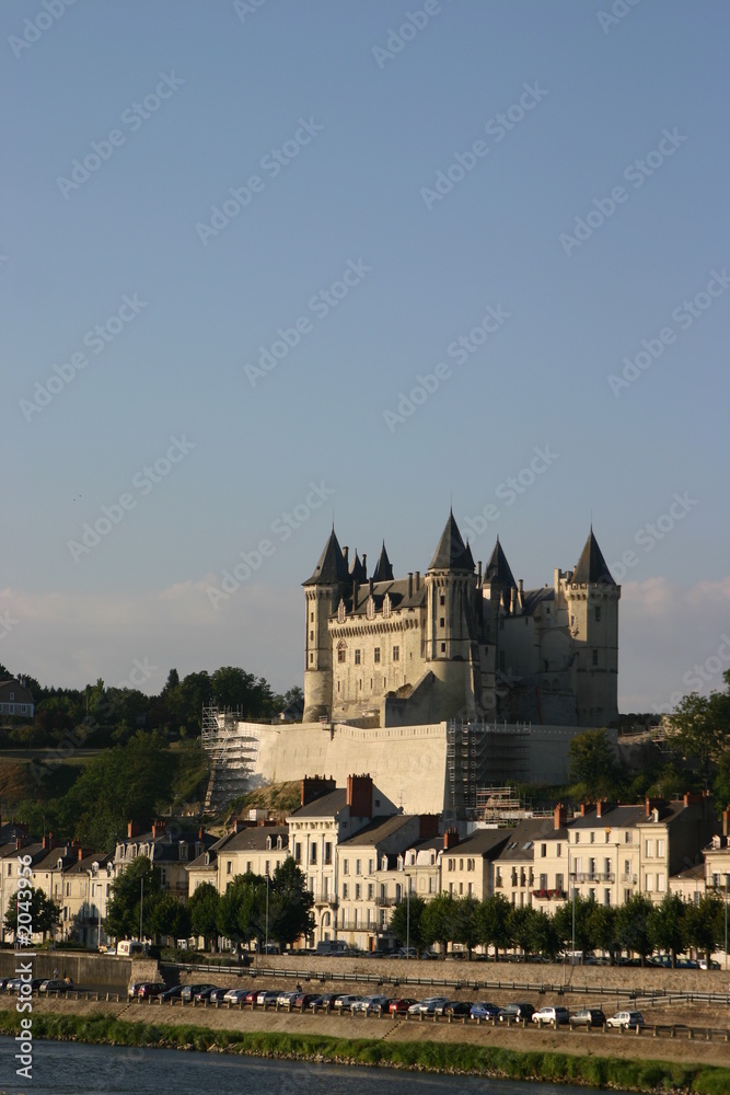 Obraz premium saumur castle