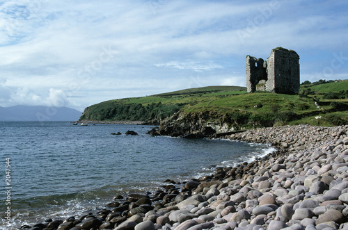 tour médiévale sur la côte irlandaise