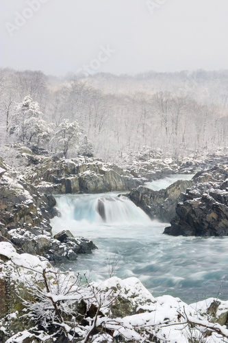 Cuadro en lienzo frozen potomac