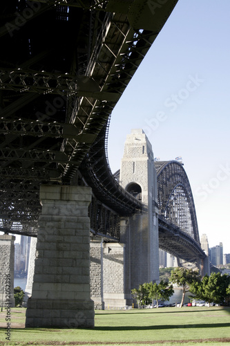 under the sydney harbour bridge