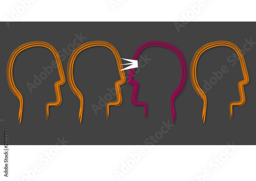 people and confrontation