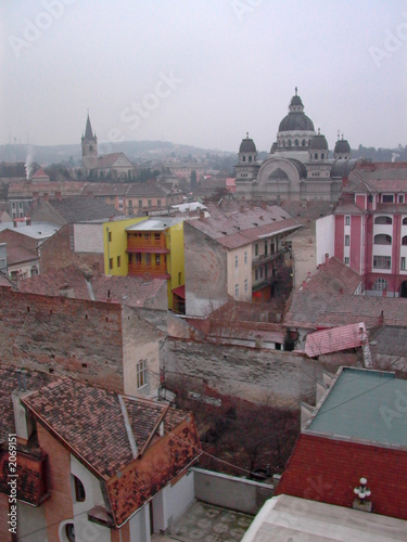 ville de tirgu mures en roumanie photo