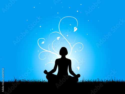 méditation photo