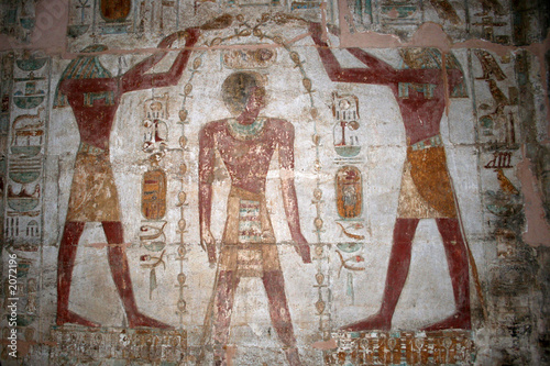 fresque - temple d'amada