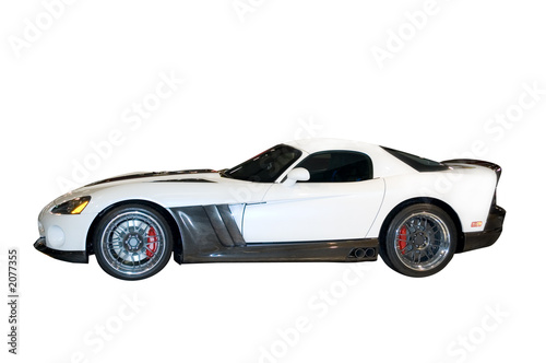 custom dodge viper with clipping path © Michael Shake
