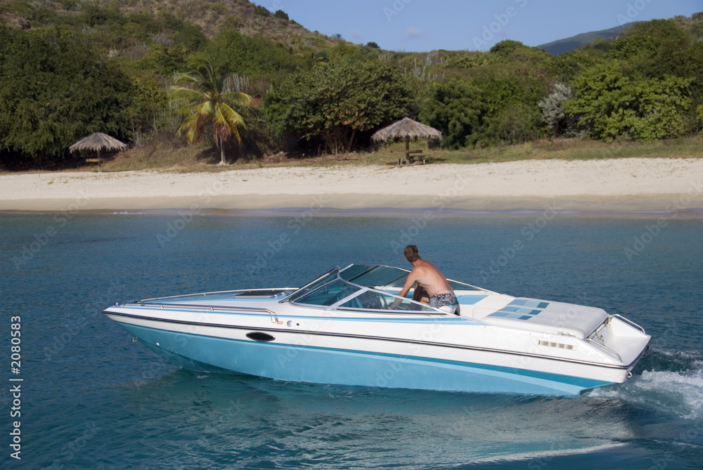 Fototapeta premium speedboat