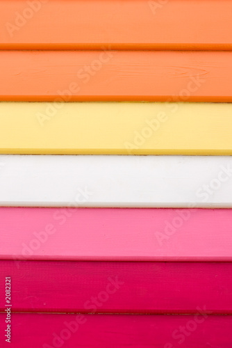 colourful weatherboards