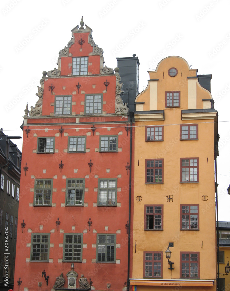 Fototapeta premium colourful houses