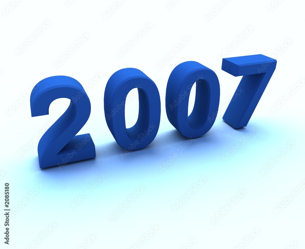2007 3d sign 2007 3d sign