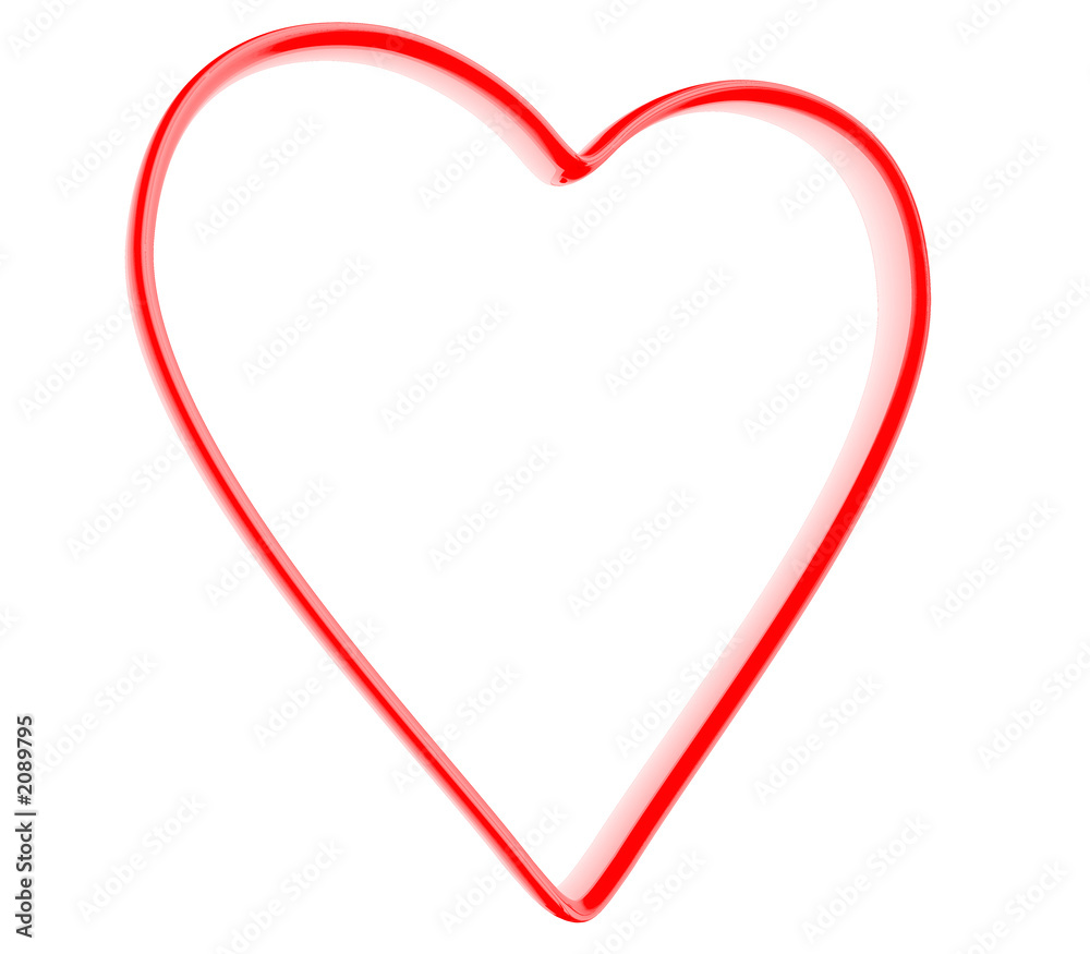 refract heart red refract heart red