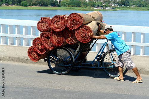 asian cyclist