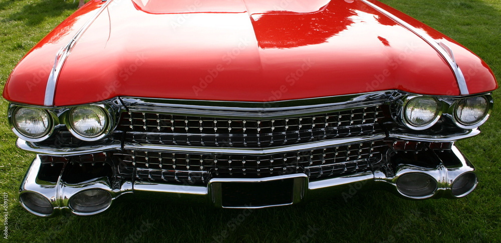 front grill of a car