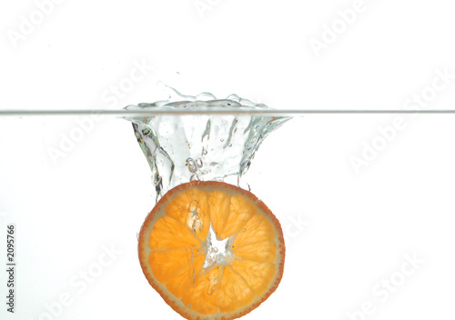 orange in water #3