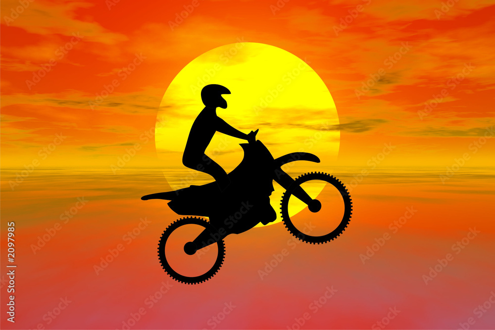 Obraz premium motocross