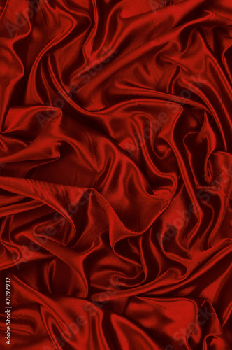red satin background