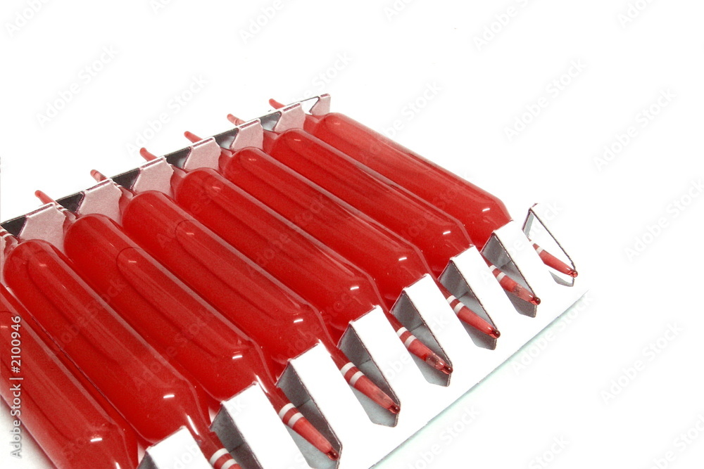 Fototapeta premium ampoules
