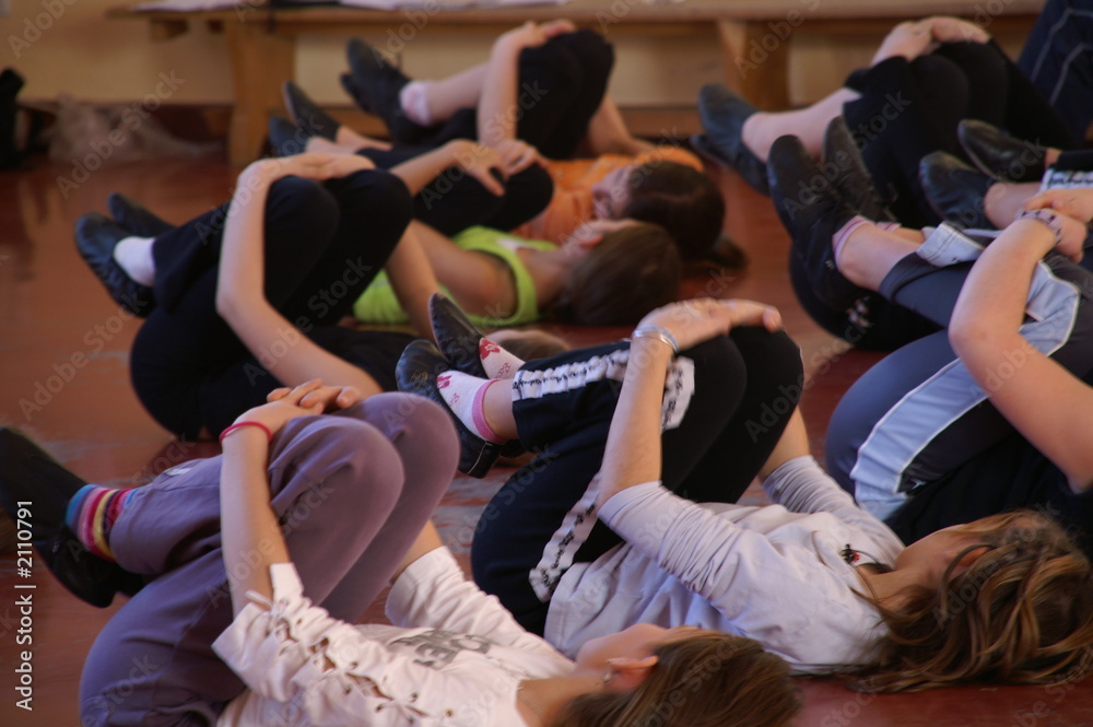 Fototapeta premium cours de gym