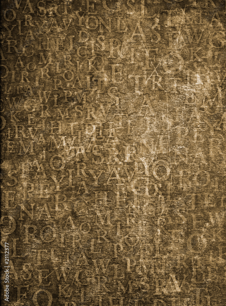 Obraz premium alphabet background