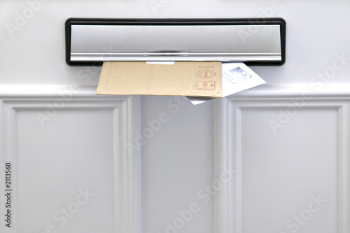 letterbox and letters photo