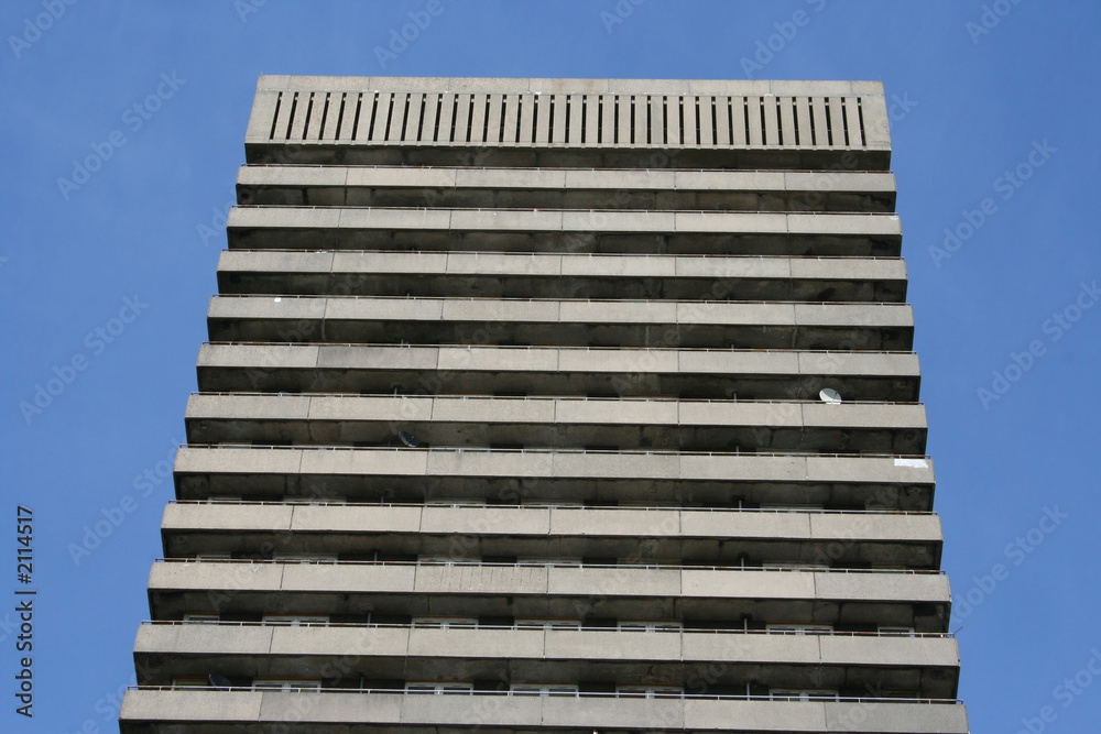 top of residential skyscraper