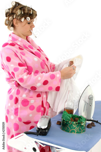 Fotografi disgruntled housewife