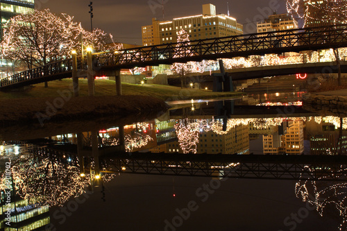 cityscape reflection