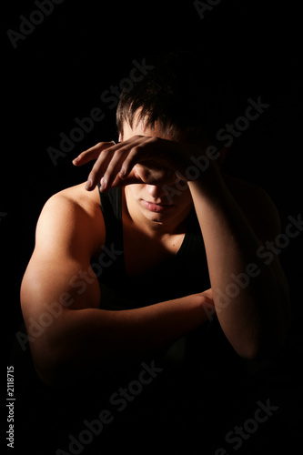 sad man