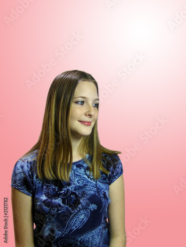 young feminine expecting female
