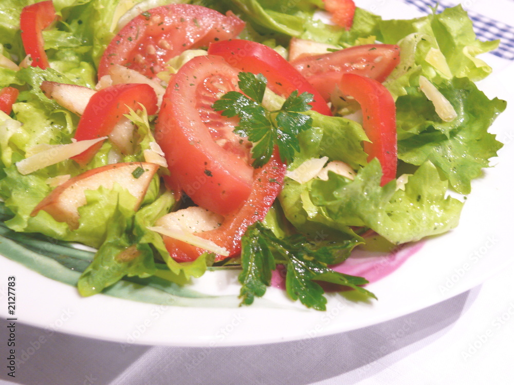 gemischter salat.