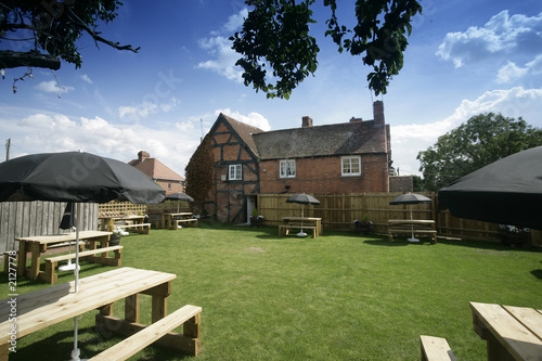 beer garden