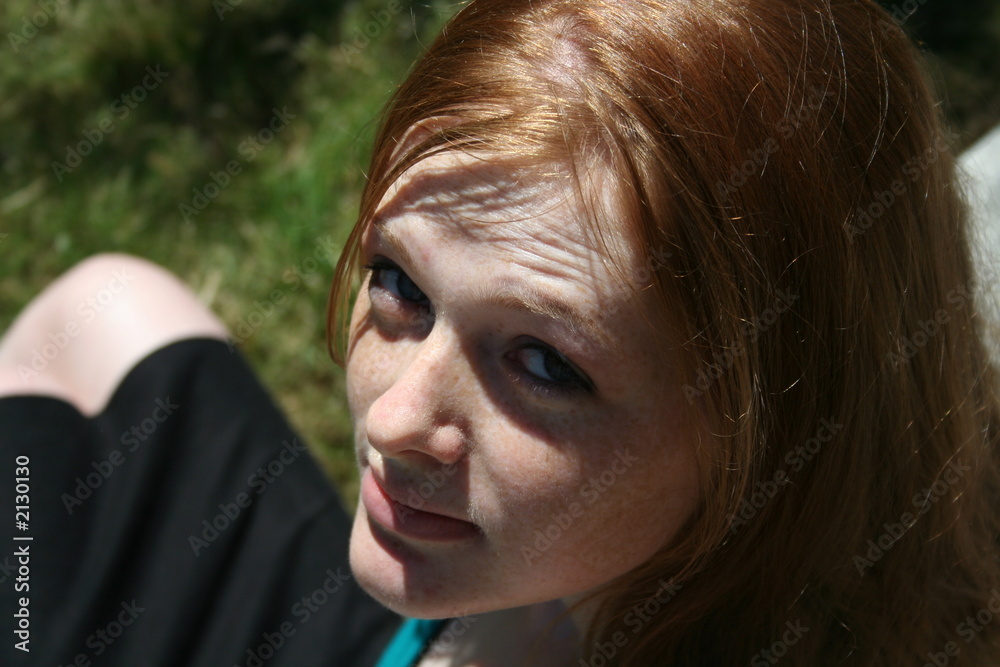 Naklejka premium blaue augen