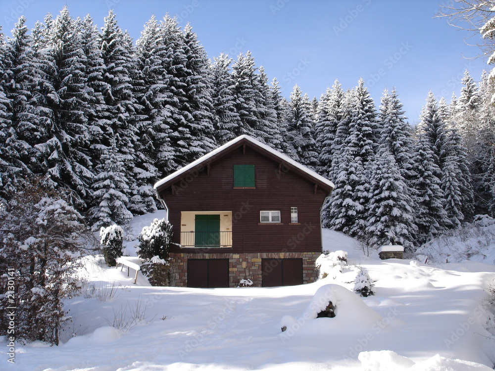 chalet dans les vosges