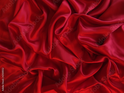 tissu rouge