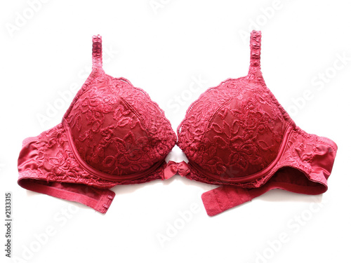 red lace bra