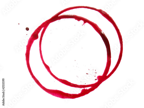 red stain