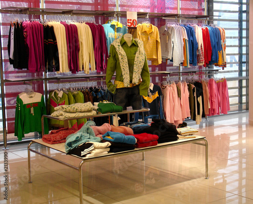in a shop