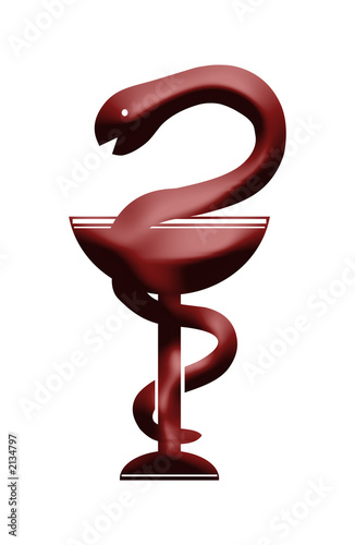 äskulapstab red 2- schlange