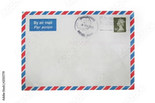 air mail envelope